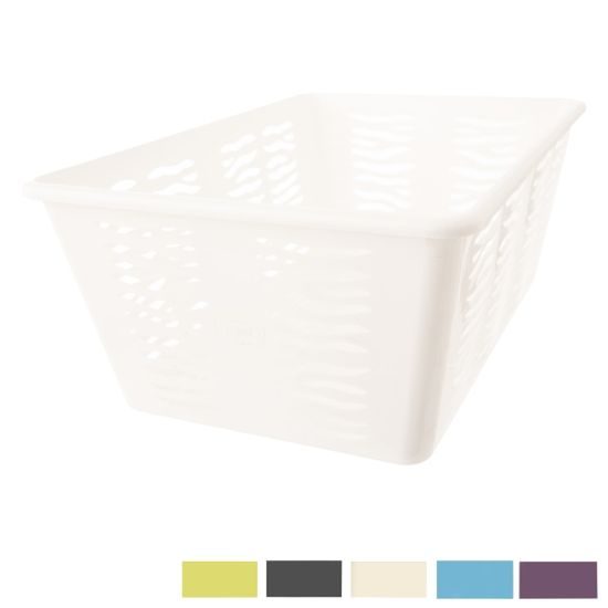 Plastic basket ZEBRA 36,4x25,x14,5 cm