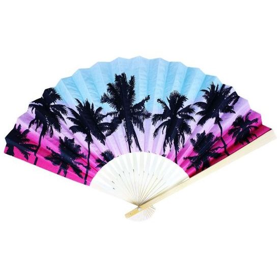 Hawaii paper fan