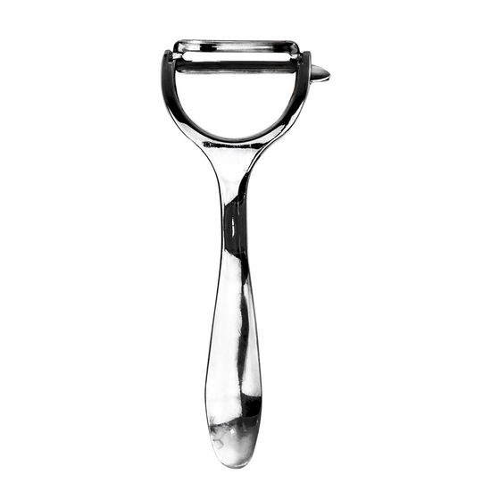 Škrabka kuchyňská pochrom. kov 17x6,5 cm LUXY