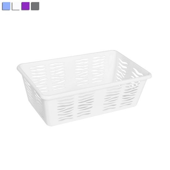 Plastic basket ZEBRA 25x15,8x8,1cm