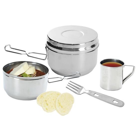 7-dielna nádoba Ešus z nehrdzavejúcej ocele