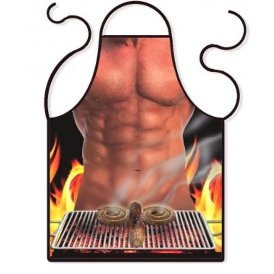 Apron man grill