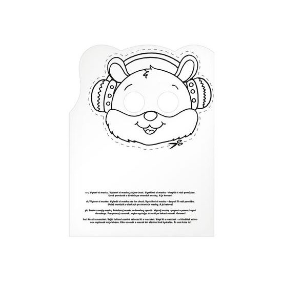 omalovánky A4 maska Mazlíčci 210x276mm/16 5301142