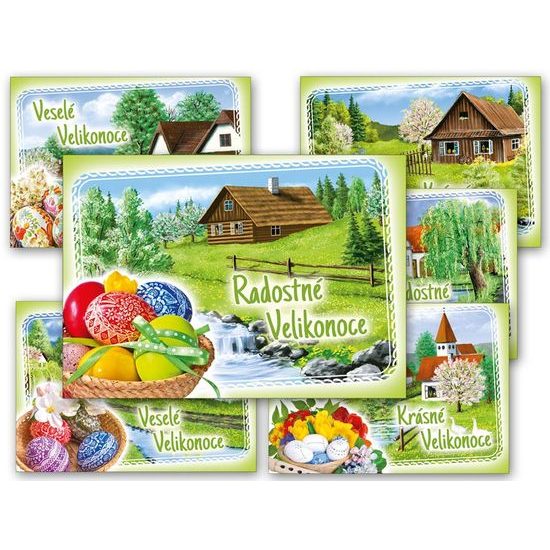 pohlednice velikonoce 100 B UV 1300121