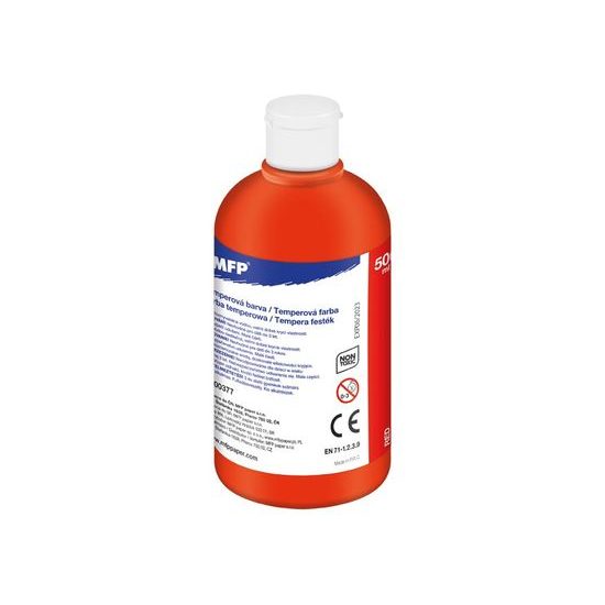 temperové barvy 500ml červená 6300377