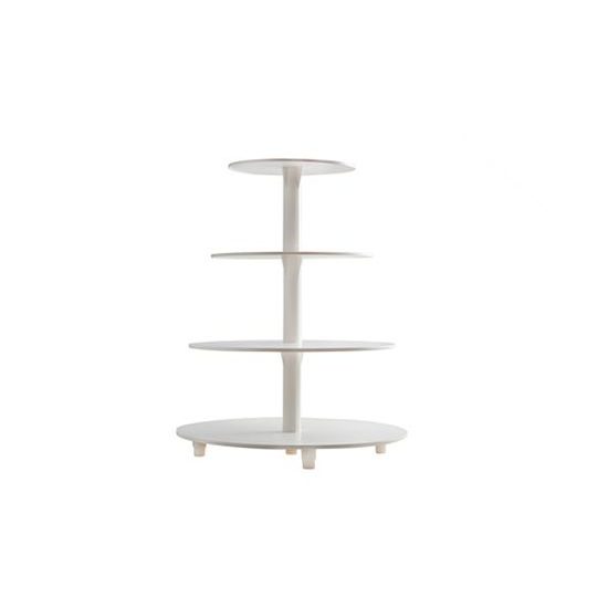 Cake stand 4 tier with a centre column
