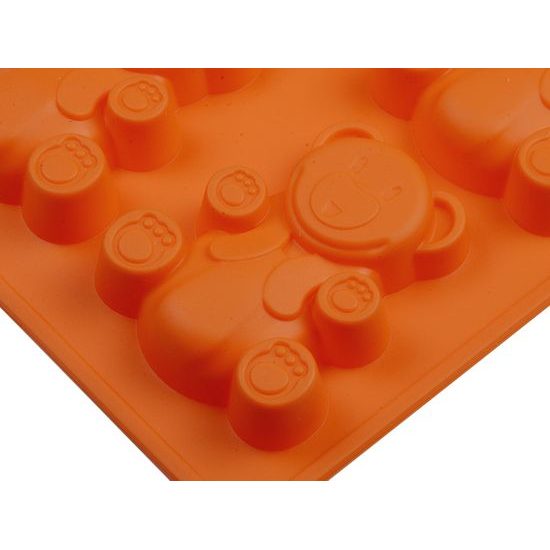 6 Teddy Bears - silicone mould tray