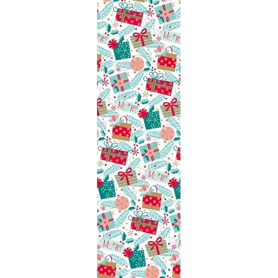 Baliaci papier - vianočné motívy - rolka 200x70 cm - mix č. 6