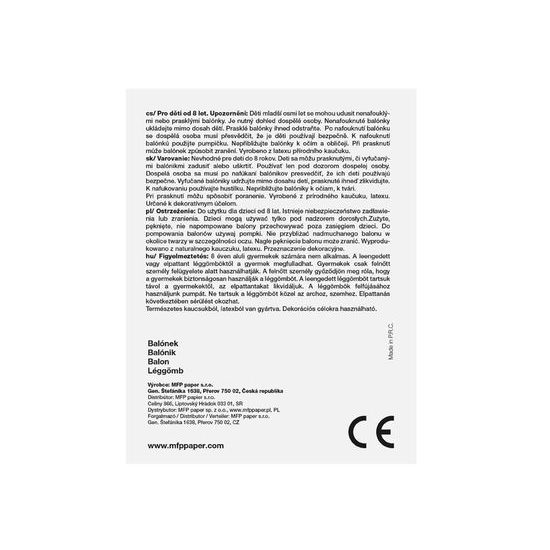 set balónek noodle 20ks + pumpička 8000125