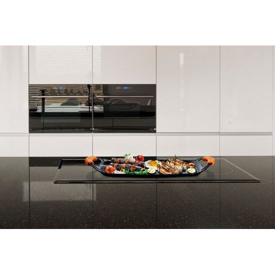 Grilovací deska s mramorovým povrchem 47 cm Granit Diamond Line BERLINGERHAUS BH-1602