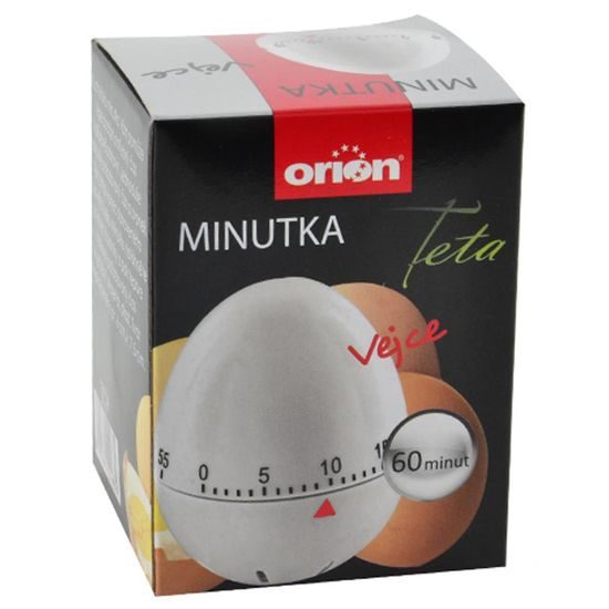 Mechanická kuchynská minútka plastová VAJÍČKO