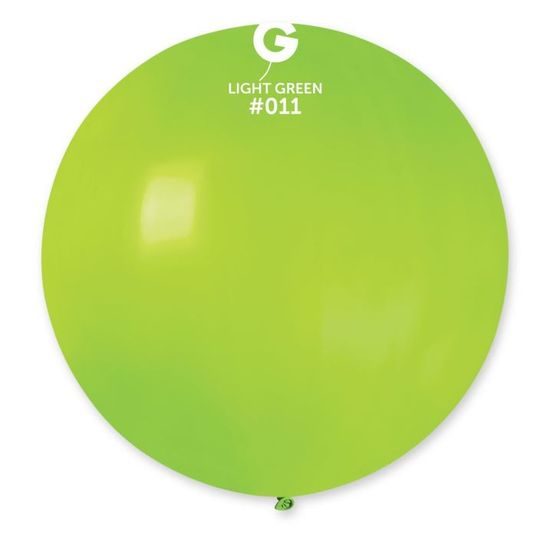 Latex balloon 80 cm - light green 1 pc