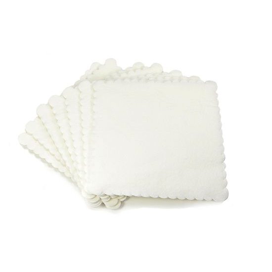 Ubrousky bílé jednoduché Gastro 15x15 cm 200 ks