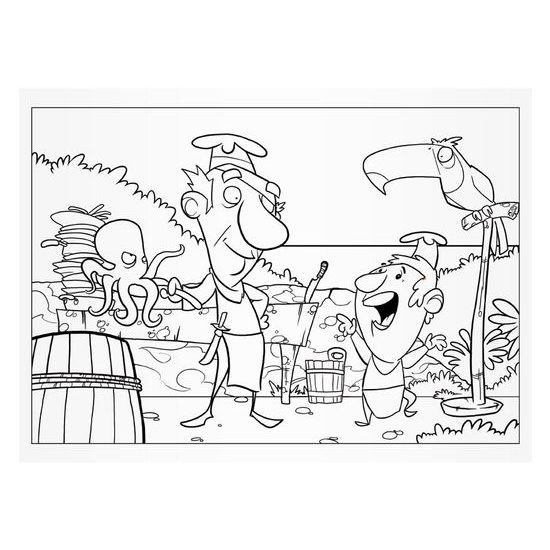 omalovánky Piráti 2 5300807