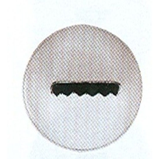 Cukrászati díszítőhegy No.1D - lapos 22 mm 6 fogakkal