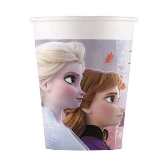 Papírové kelímky FROZEN 2 - Ledové království 2, 8 ks, 200 ml