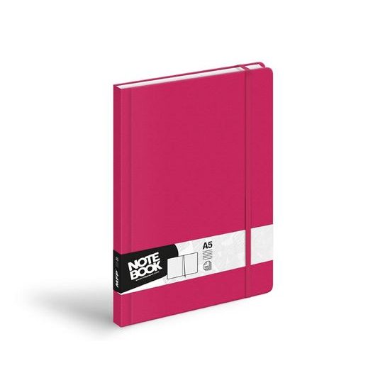 A5 Notebook with Elastic Band, Lined, 100 Sheets, Assorted Colors 7500715