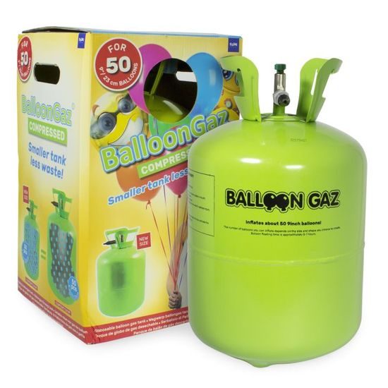 Balloon helium disposable container 420 l (approx. 50 balloons)