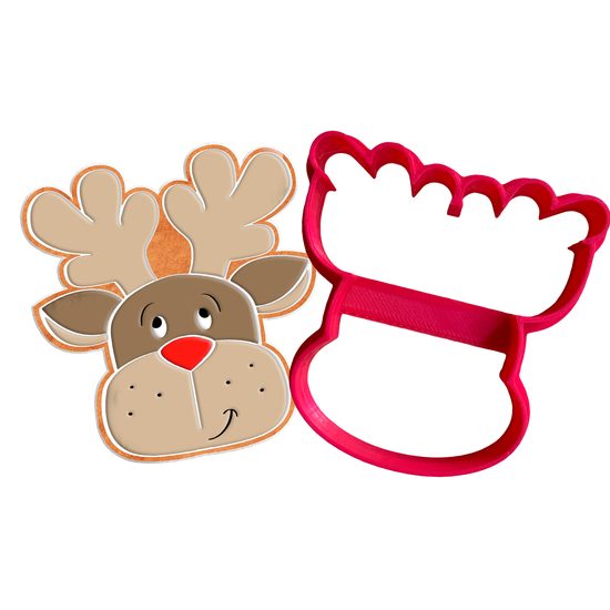 Reindeer head cookie cutter - 3D printing