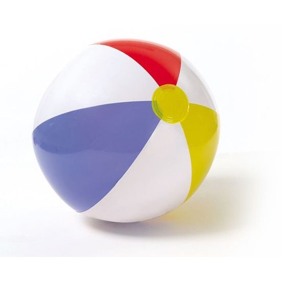 Inflatable ball 51 cm rainbow