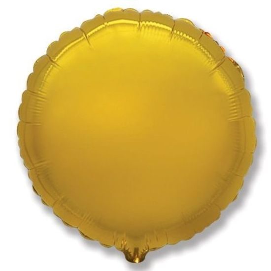 Balloon 45 cm Round Gold