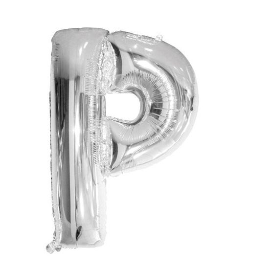 Fóliový balón písmeno "P" 115 cm