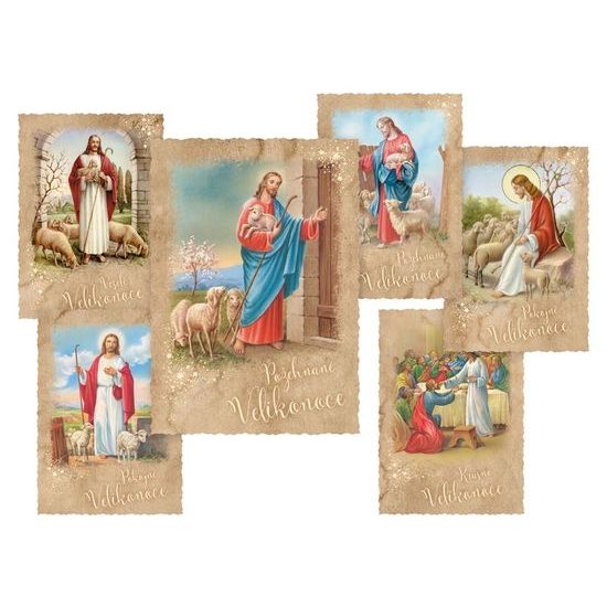 pohlednice velikonoce 120 C výsek 1300157