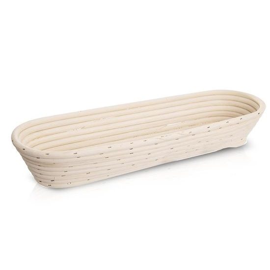 Oval Rattan Basket 43x16x7 cm