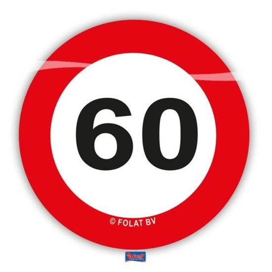 Table Confetti XL Traffic Sign 60