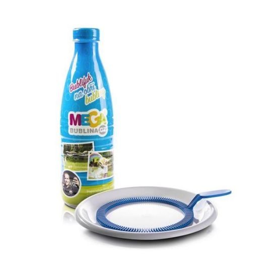 Mega fúkač bublín, Megabublina 1l + veľký krúžok