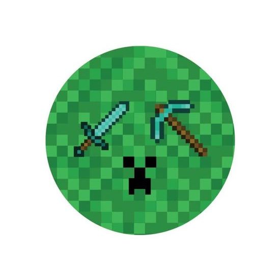 Papierové taniere Minecraft 18cm - 6ks