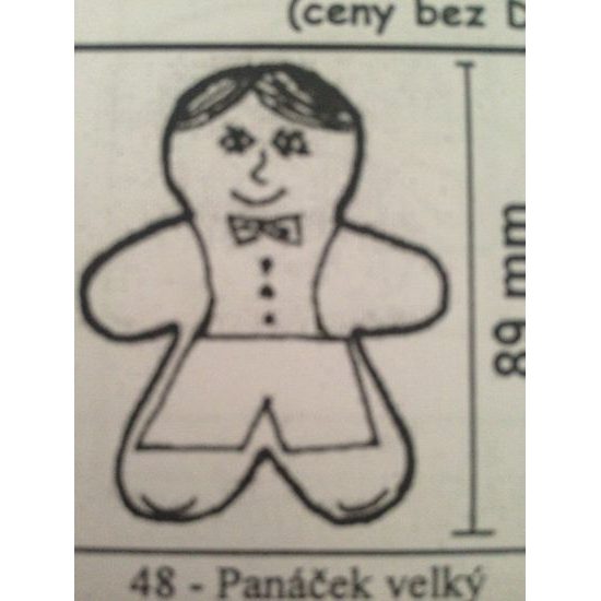 Vykrajovač panáčik veľký