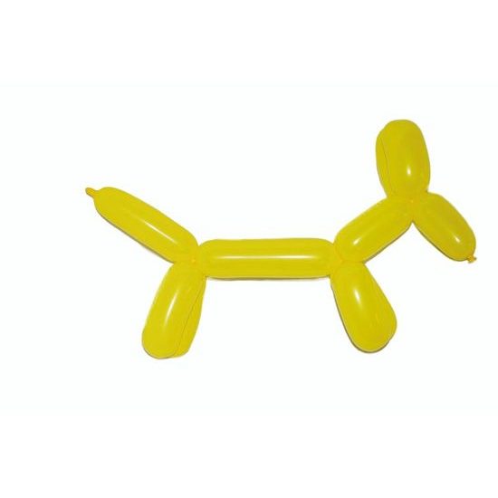 Tvarovací balónek žlutý