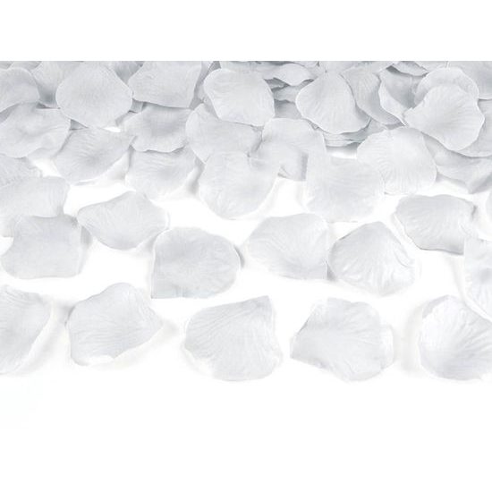 Silver Rose Petals 100pcs