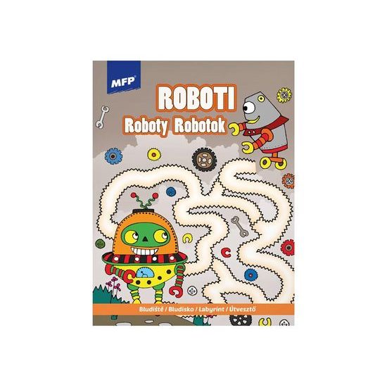 omalovánky - Bludiště Roboti 210x276/32s 5301155