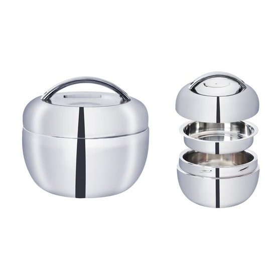 Stainless steel thermobowl 1 l Apple