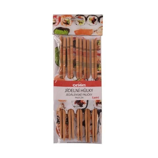 Wooden Chopsticks - Set of 5 Pairs
