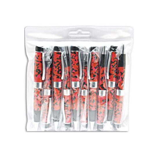 kuličkové pero Marble mramor červený 6000977