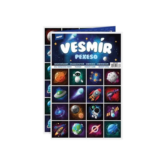 pexeso 3xA4 Vesmír 5301162