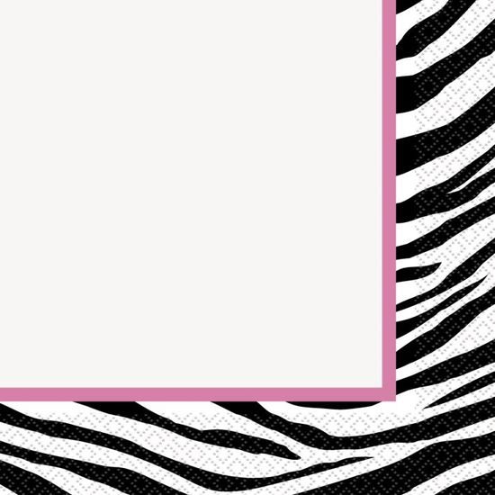 Szalvéták - ZEBRA Passion - 16db