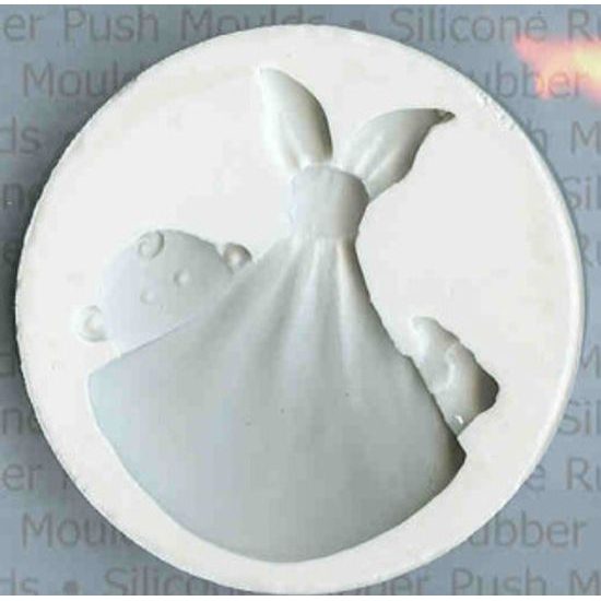 Silicone Mould - Baby in Scarf