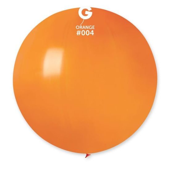 Oranžový latexový balón 80 cm - 1 ks