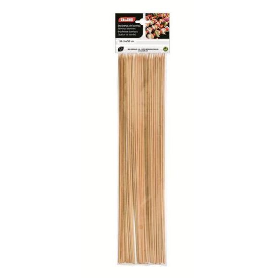 Grilovací jehly bambusové 30 cm set – 50ks