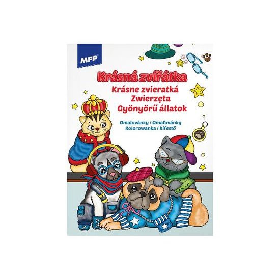 omalovánky A4 Krásná zvířátka 2 210x276mm/32 5301122