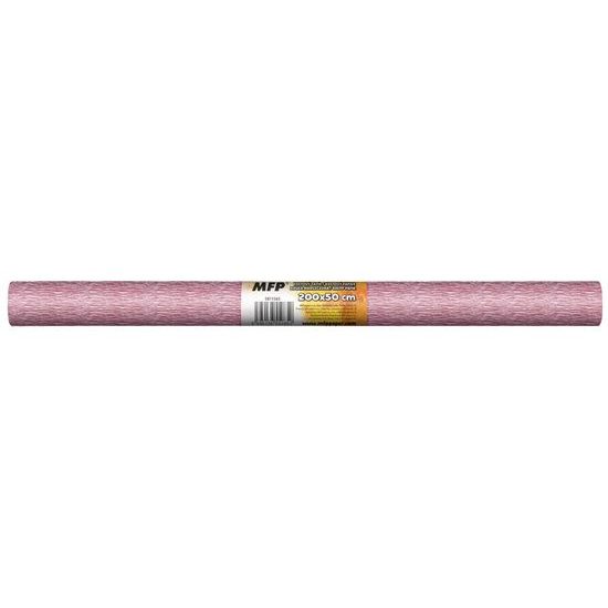 krepový papír role 50x200cm perleťový růžový 5811365