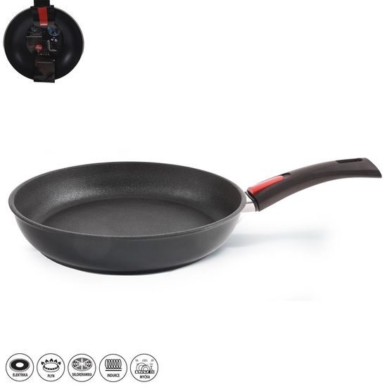 Panvica DIAMANT s neprilnavým povrchom 28 cm s odnímateľnou rukoväťou
