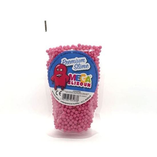 MEGASLIZOUN - polystyrene balls - pink 0,2l