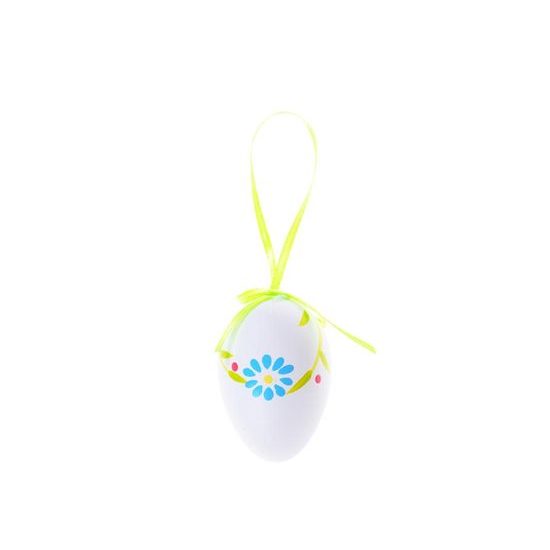 vajíčka plast 6cm/6ks potisk 623 2221430