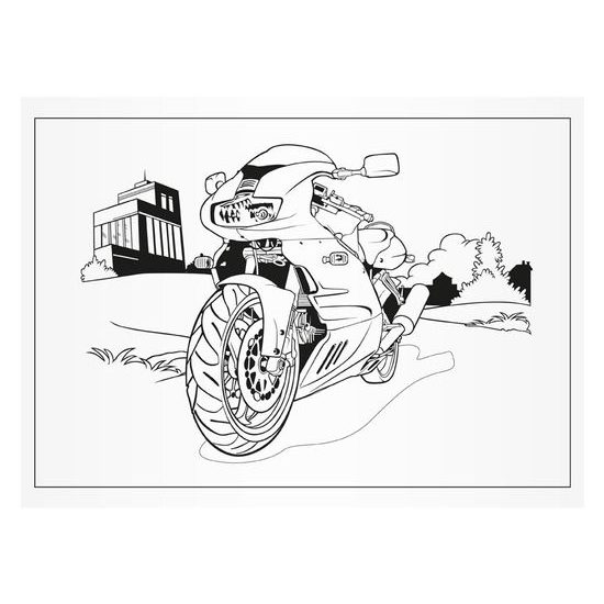 Omalovánky Motorky 5300268