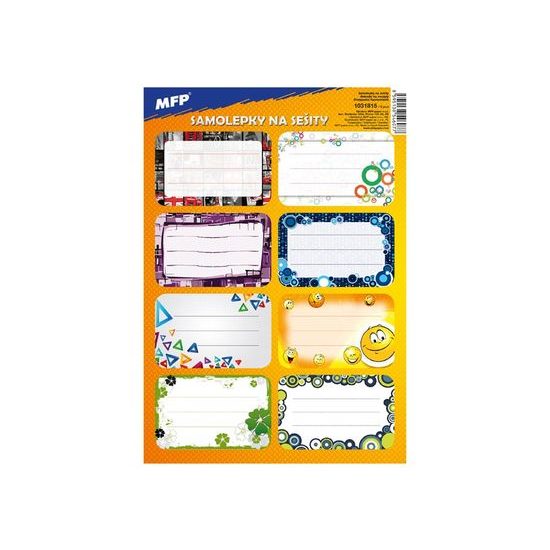 samolepky na sešity 8ks 1031815